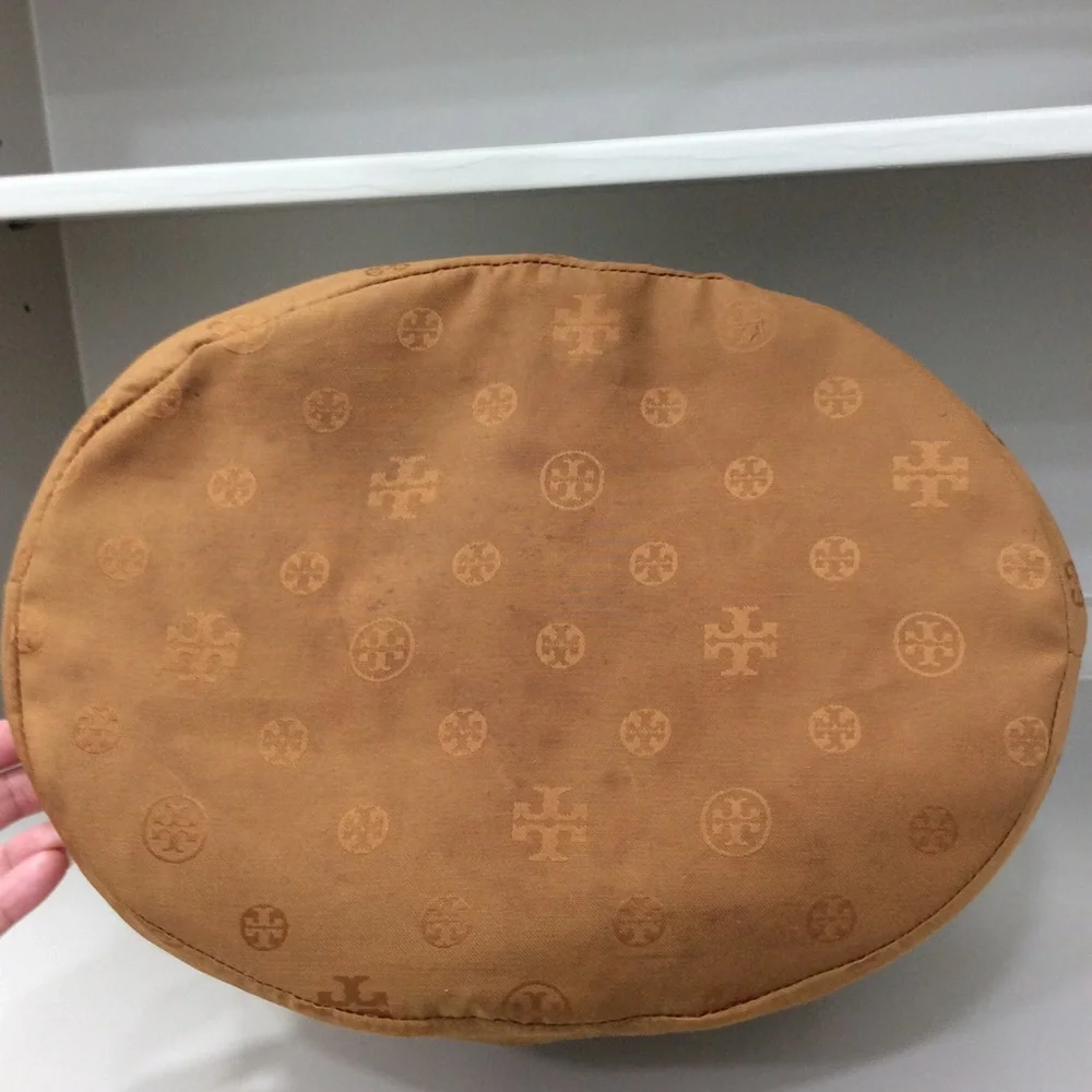 Authentic Rare Tory Burch All T Hobo Shoulder Bag Leather Purse Handbag - Picture 13 of 17